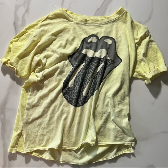 Oversized crop top Rolling Stones - Picture 1 of 2